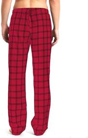 img 1 attached to 👖 Comfortable & Stylish Idtswch Inseam Cotton Sleepwear Bottoms for Men