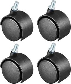 img 3 attached to Uxcell Swivel Casters Threaded Furniture