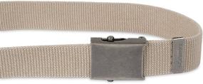 img 2 attached to Columbia Men's Boy's Military Style Belt