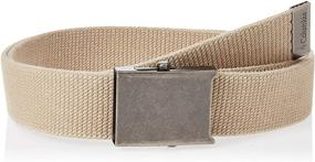 img 4 attached to Columbia Men's Boy's Military Style Belt