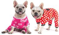 cutebone warm dog pajamas: cozy 2-pack onesies for medium-sized dogs - ideal for boys & girls, adorable puppy clothes логотип