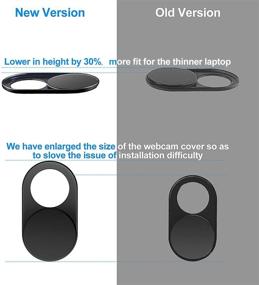 img 1 attached to 🔒 Upgrade Your Privacy with CloudValley Magnetic Webcam Cover [6-Pack] – Metal Camera Slide for Mac, iPad, MacBook Pro, MacBook Air, Laptops, PC/Computers, Tablets – Protect Your Online Privacy with this Web Blocker
