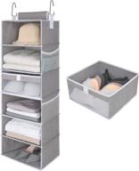 storageworks 6 shelf hanging shelves organizer storage & organization and clothing & closet storage логотип