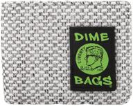 💼 dime bags bi fold hempster wallet: stylish men's accessory for wallets, card cases & money organization logo