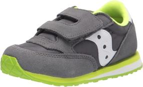 img 4 attached to 👟 Saucony Grid Fusion Hook-And-Loop Sneaker: Perfect for Little Kids and Big Kids!