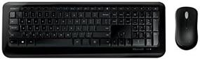 img 4 attached to 💻 Microsoft Desktop 850 Combo Wireless Black Keyboard and Mouse with AES Retail - PY9-00002