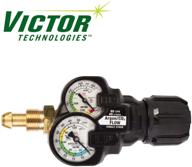 🔧 enhanced gas flow gauge: victor edge 2.0 argon regulator, ess32-80cfh-580, 0781-3641 logo