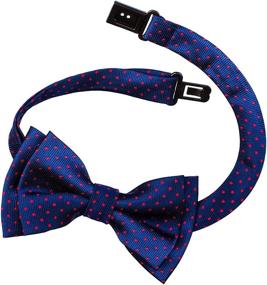 img 1 attached to Retreez Modern Polka Microfiber Pre Tied Boys' Accessories via Bow Ties