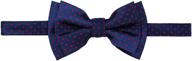 retreez modern polka microfiber pre tied boys' accessories via bow ties logo