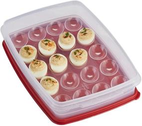 img 1 attached to 🥚 Rubbermaid Egg Tray for Deviled Eggs