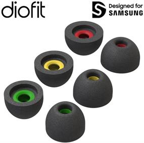 img 1 attached to 🎧 Diofit Galaxy Buds2 и Buds Plus - стиральные накладки из ПУ-пены (SML 3Set), разработанные для Samsung и Beats Studio Buds