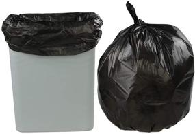 img 3 attached to Ramddy 5 Gallon Trash Bags: Premium Black Waste Bin Liners for Home & Office (150 Counts/6 Rolls)