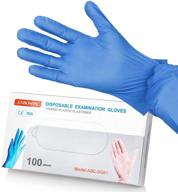 disposable gloves 100 pcs latex free logo