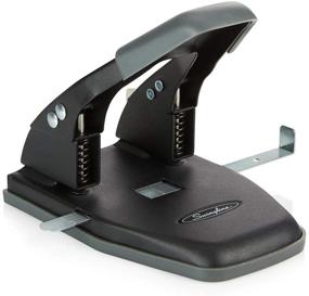 img 4 attached to 🔳 Swingline Comfort Handle Two Hole Puncher, 28 Sheet Capacity, 50% Easier to Use, Black (74050)