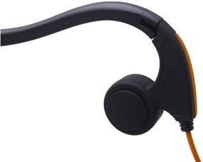 img 2 attached to GZCRDZ Bone Conduction Headphones With Microphone Stereo Open-Ear Sport Headphone With Noise Reduction Microphone (Orange)