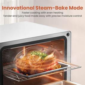 img 2 attached to 🔥 FOTILE Chefcubii: The Ultimate 4-in-1 Countertop Convection Steam Combi Oven Air Fryer Food Dehydrator with Precise Temperature Control, 40+ Preset Menu, and Steam Self-clean – Discover the Power of Cooking Innovation in 30 Qt