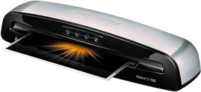 img 4 attached to 🔒 Fellowes 5736606 Saturn3i 125 Laminator: Fast 1 Minute Warm-Up, 12.5 inch, with Laminating Pouches Kit, Silver/Black