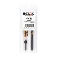 🔧 ez-hex - ez-901420-13 installation kit for soft wood with threaded insert - flanged - 1/4-20 x 13mm logo