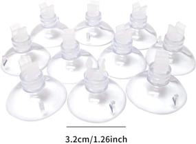 img 2 attached to Complete Air Pump Accessories Set for Aquariums: HONBAY 19pcs - 6.5ft Airline Tubing, Bubble Diffusers, Check Valves, Connectors, Suction Cups