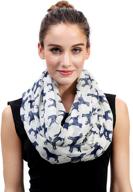 🧣 lina lily labrador lightweight women's accessories for scarves and wraps - infinity collection logo