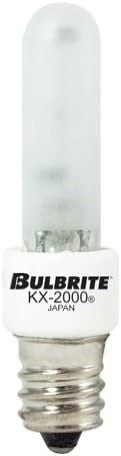 bulbrite 60 watt dimmable kx 2000 candelabra 로고