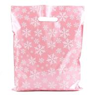 ❄️ 12x15 snowflake merchandise bags - 100 pack logo