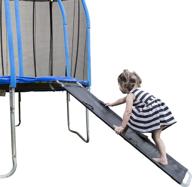 🪜 bounce down 2-in-1 universal trampoline slide safety ladder: safe accessory for kids and toddlers, handles included logo