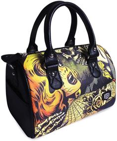 img 3 attached to Liquorbrand Womens Horror Round Handbag