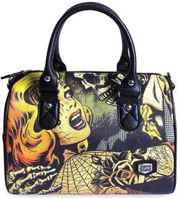 img 2 attached to Liquorbrand Womens Horror Round Handbag