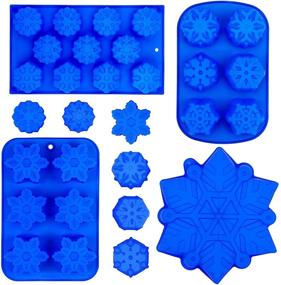img 4 attached to МCEAST Рождественский шоколад 'Snowflakes Christmas' снежинка