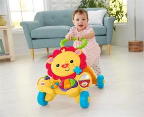 img 3 attached to 🦁 Fisher-Price Baby Lion Walker with Musical Features [Amazon Exclusive]