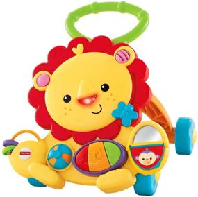 img 4 attached to 🦁 Fisher-Price Baby Lion Walker with Musical Features [Amazon Exclusive]