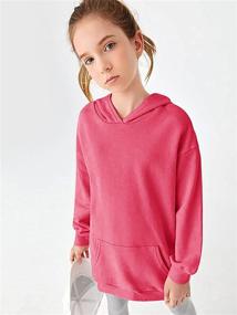 img 3 attached to Stylish Hoodies Pullover Sweatshirts for Boys - Greatchy Kangaroo Hoodies & Sweatshirts Collection