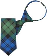 👔 premium jacob alexander tartans wallace 11 inch boys' necktie accessories logo