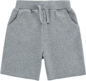 img 2 attached to UNCOO Healthy Fabric Active Jogger Boys' Clothing ~ Shorts