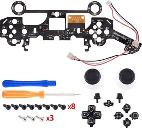 img 2 attached to 🎮 Luminated Dpad, Thumbstick, and Buttons for PS5 Controller - Upgrade with Multi-Colors and Classical Symbols by eXtremeRate (Controller Not Included)