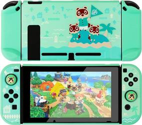 img 2 attached to Enhanced Dockable Case for Nintendo Switch: Premium Protection and Style for Animal Crossing Enthusiasts