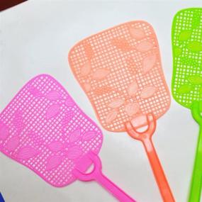 img 1 attached to 🪰 Flying into Action: Fly Swatter Manual Swat Pest Control – The Ultimate Hand Fly Swatters with Plastic Handle for Effective Pest Eradication & Fun-Filled Kids Hand Toy Experience