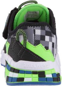 img 2 attached to Skechers Unisex-Child Mega-Craft-Cubotrons Sneaker: Cutting-Edge Style and Comfort in One!