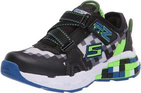 img 4 attached to Skechers Unisex-Child Mega-Craft-Cubotrons Sneaker: Cutting-Edge Style and Comfort in One!