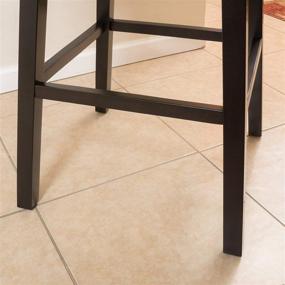 img 1 attached to 🪑 Christopher Knight Home 295977 Ogden Barstool Set, 2-Pieces, Beige