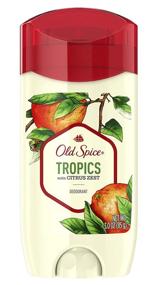 img 2 attached to Old Spice TROPICS Citrus Zest Deodorant for Men - 3.0 oz