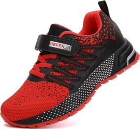 img 4 attached to 👟 KUBUA Kids Sneakers: Lightweight Breathable Sport Athletic Shoes for Boys and Girls