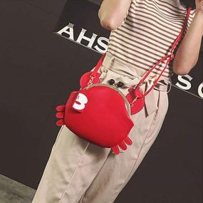 img 1 attached to 👜 Стильные и функциональные кожаные женские сумки Magibag - Плечевой замок через плечо со своими кошельками.