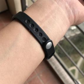 img 1 attached to RFID Bracelet EM4100 125KHZ Silicone Adjustable Wristband (Black-10Pcs)