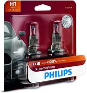 💡 enhance visibility with philips automotive lighting h1 x-tremevision upgrade headlight bulb – 2 pack (12258xvb2) logo