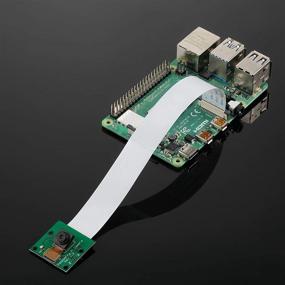 img 2 attached to 📷 High-Resolution Pi Camera Video Module with 5MP Sensor and Flexible Ribbon Cables - Perfect for Pi 4 and Raspberry Pi Zero