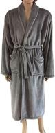 👘 lightweight fleece collar bathrobe for men - coosey men's clothing logo