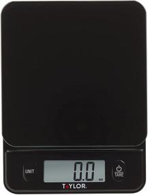 img 4 attached to 📏 Taylor Precision Products Digital Kitchen Scale: Glass Platform, 11lb Capacity