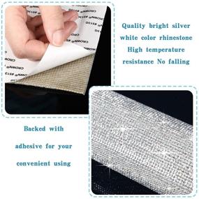 img 1 attached to 💎 Sparkle and Shine with 60000 Bling Crystal Rhinestone Sheets Stickers - DIY Self-Adhesive Glitter Car Decorations